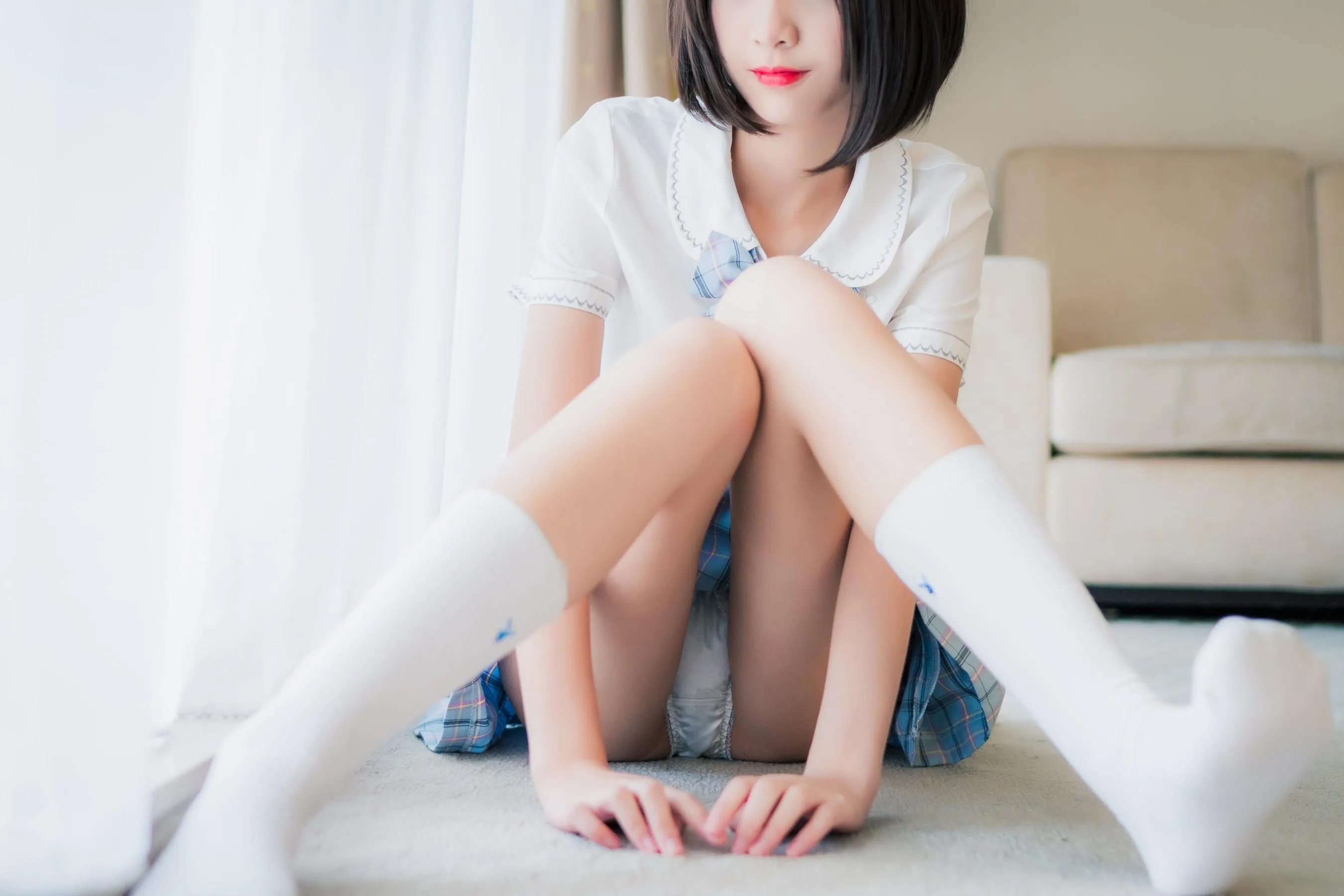 西瓜少女 NO.007 白袜私房 [46P]插图9